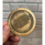 Vintage 1983 Bell Telephone System The End Of An Era Coin Token Medallion