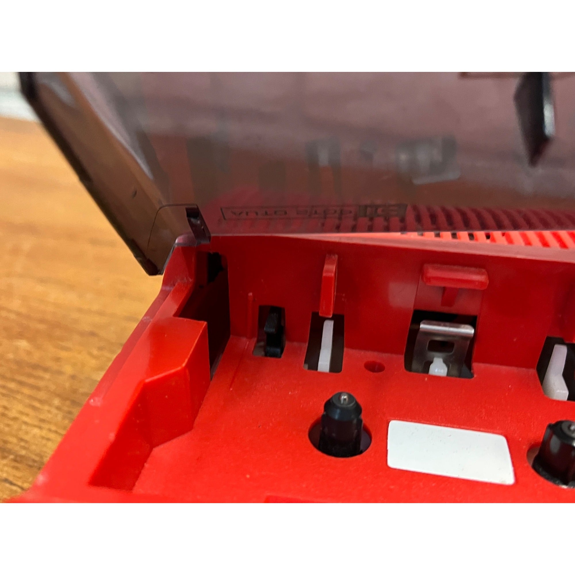 Vintage Panasonic RQ-44A Red Portable Cassette Tape Recorder - PARTS / REPAIR