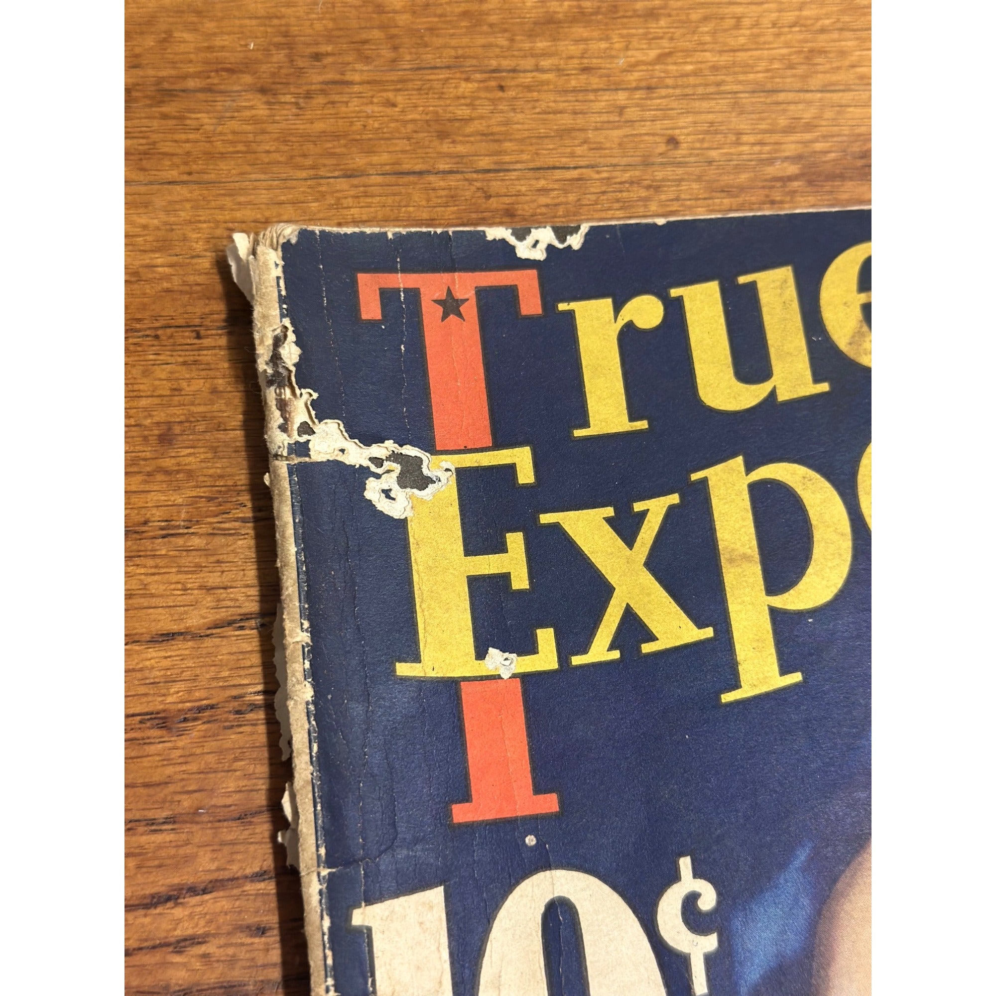 Vintage True Experiences Life & Love Stories Pulp Magazine January 1933