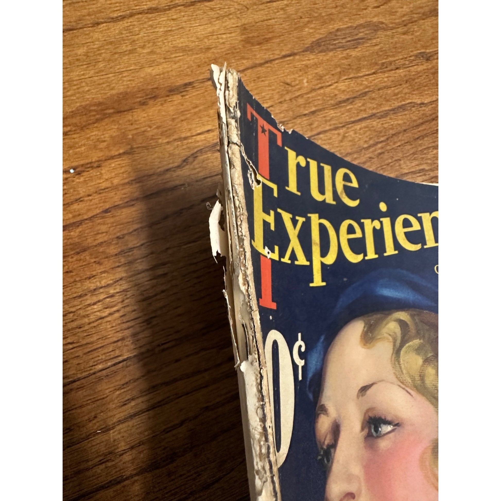 Vintage True Experiences Life & Love Stories Pulp Magazine January 1933