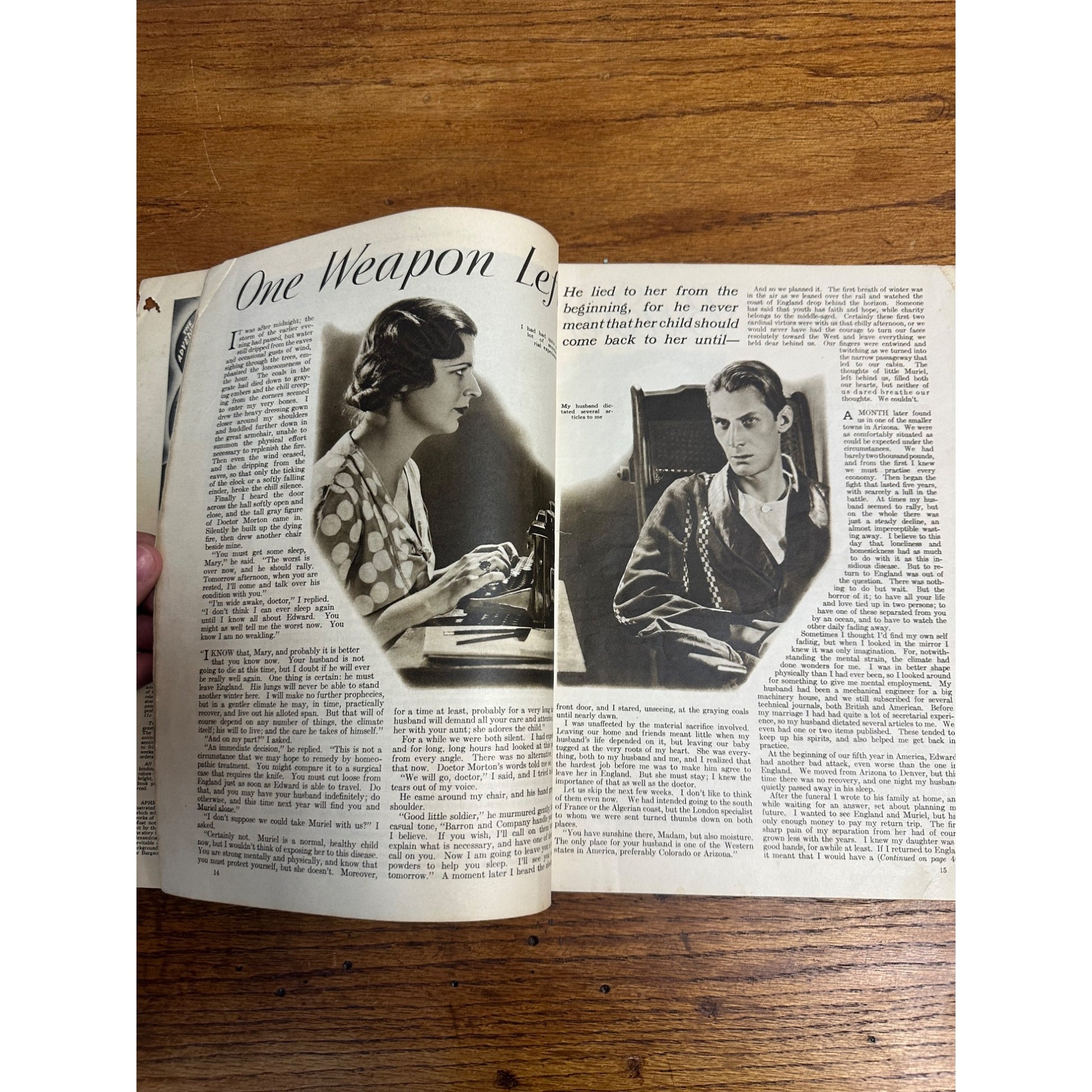 Vintage True Experiences Life & Love Stories Pulp Magazine January 1933
