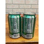 Vintage 1994 7UP Uncola Island Sweepstakes Promo Soda Cans (2) Empty Retro
