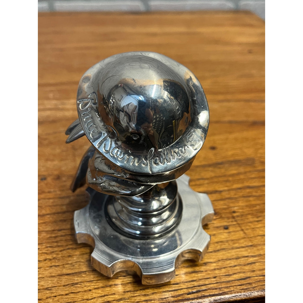 Original WWI Old Bill Bruce Bairnsfather WW1 Car Mascot/Hood Ornament