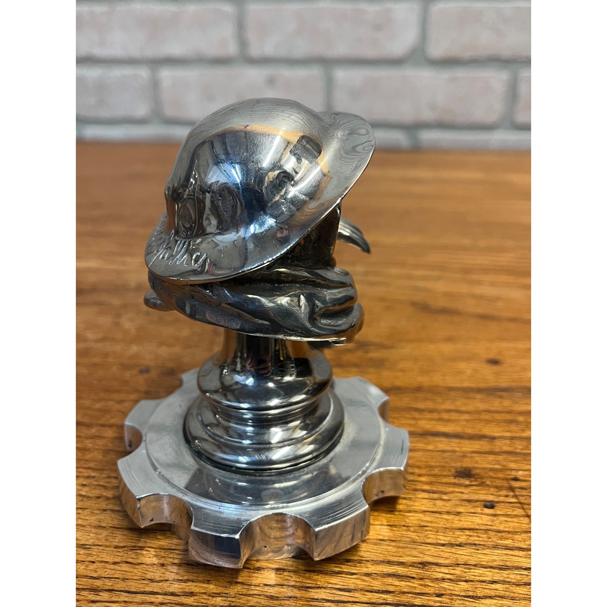 Original WWI Old Bill Bruce Bairnsfather WW1 Car Mascot/Hood Ornament