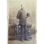 Antique CDV Photo Sheriff Police Officer Sheboygan Wisconsin Peter Gottsacker
