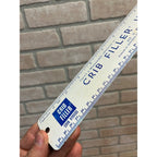 Vintage Mitchell Farms Crib Bin Filler Farm Advertising Tin Ruler 12" Windfall IN
