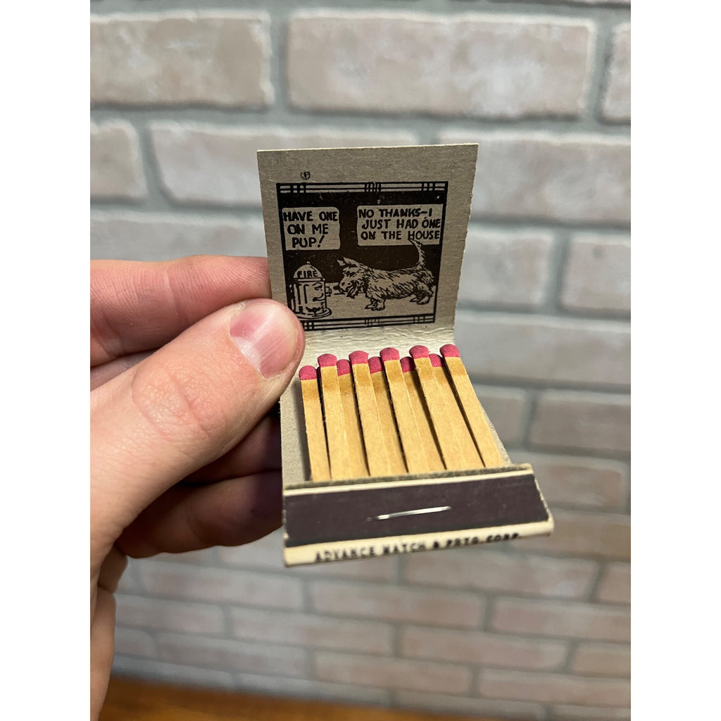 Vintage 1930s Pheasant Bar Tavern - Milwaukee Wisconsin - FULL Matchbook WI Wis