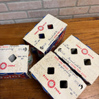 (4) Vintage Point Beer 6-Pack Case Carriers w/ AF Basebrau Flat Cans Stevens Point WI
