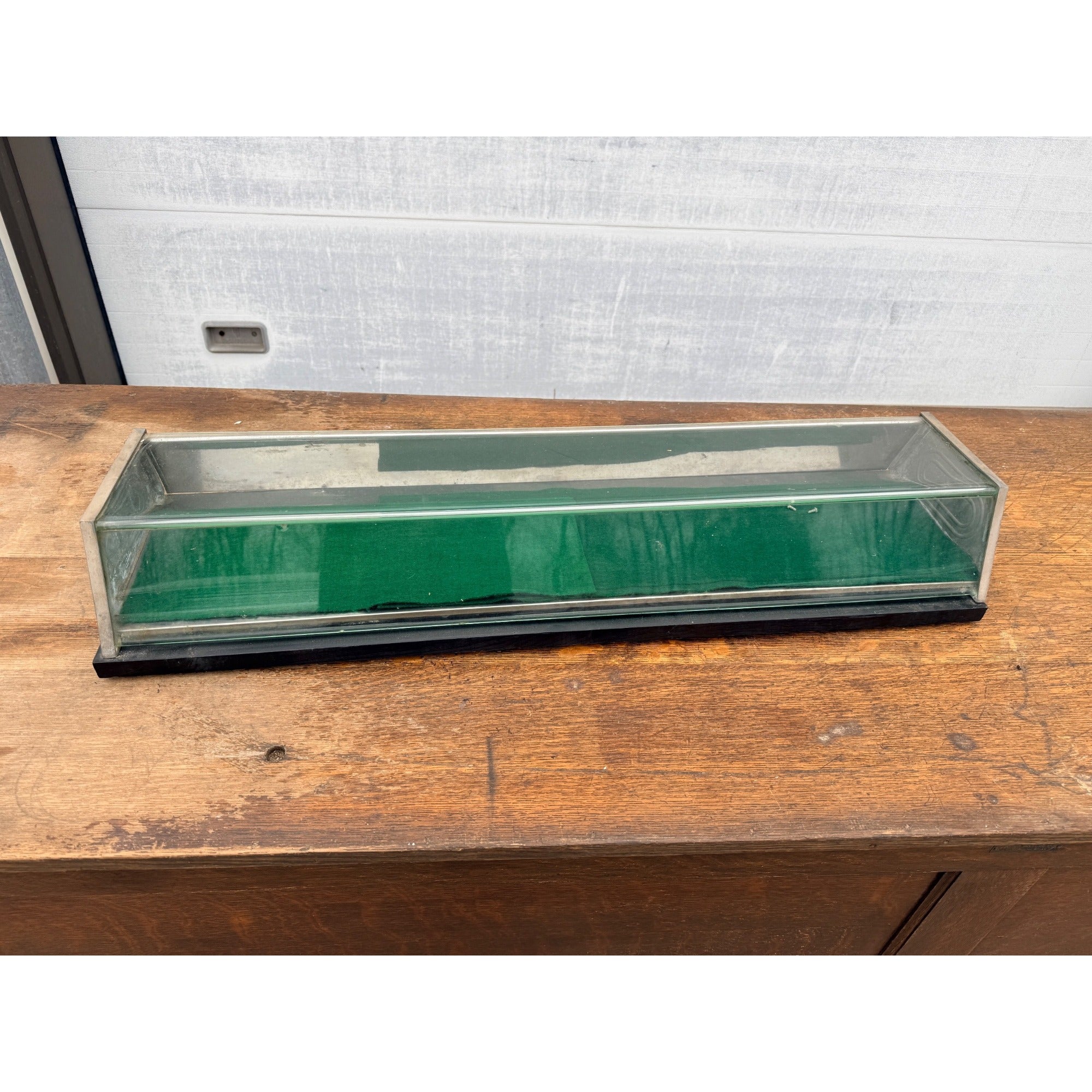 Vintage Glass Countertop Retail Store Display Case