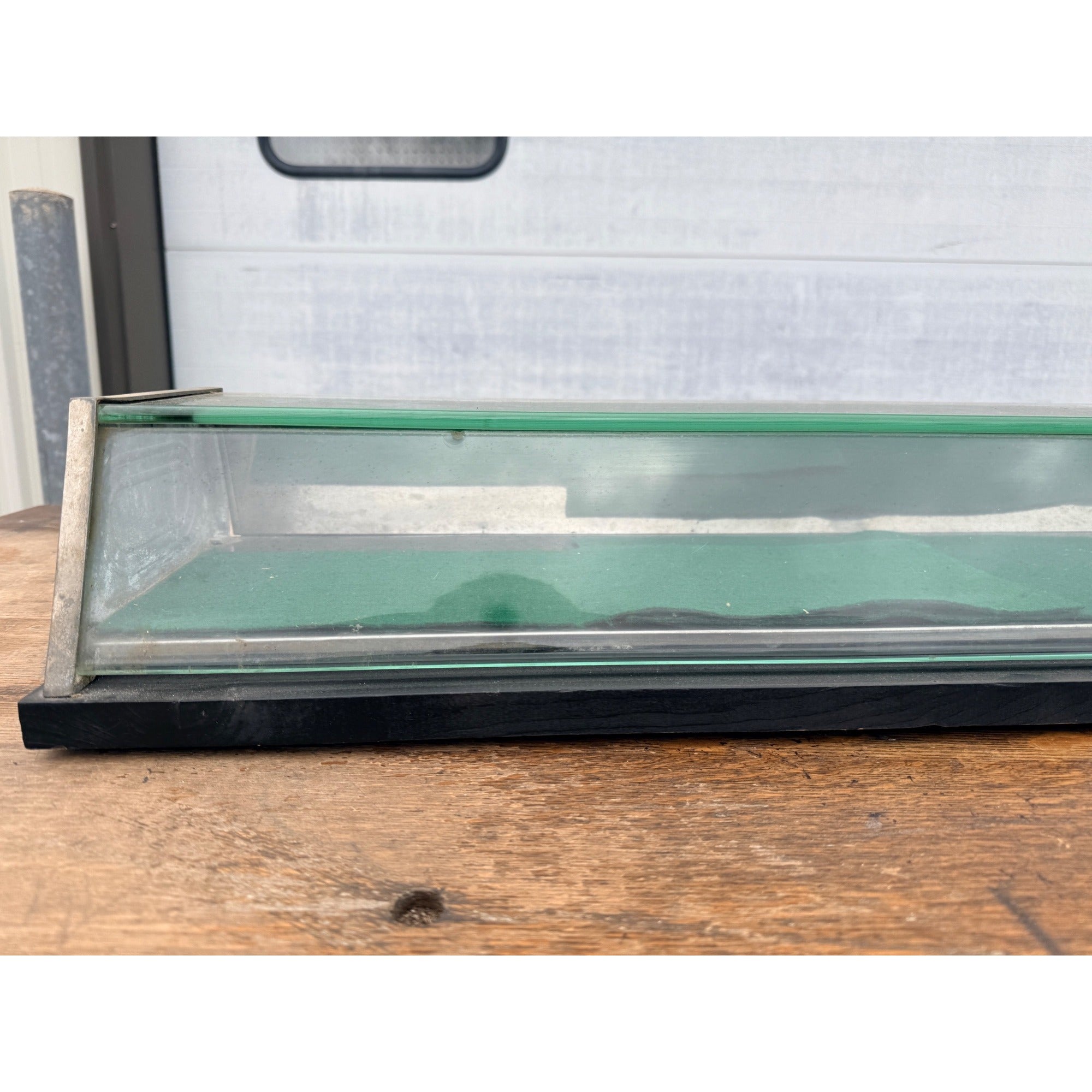 Vintage Glass Countertop Retail Store Display Case