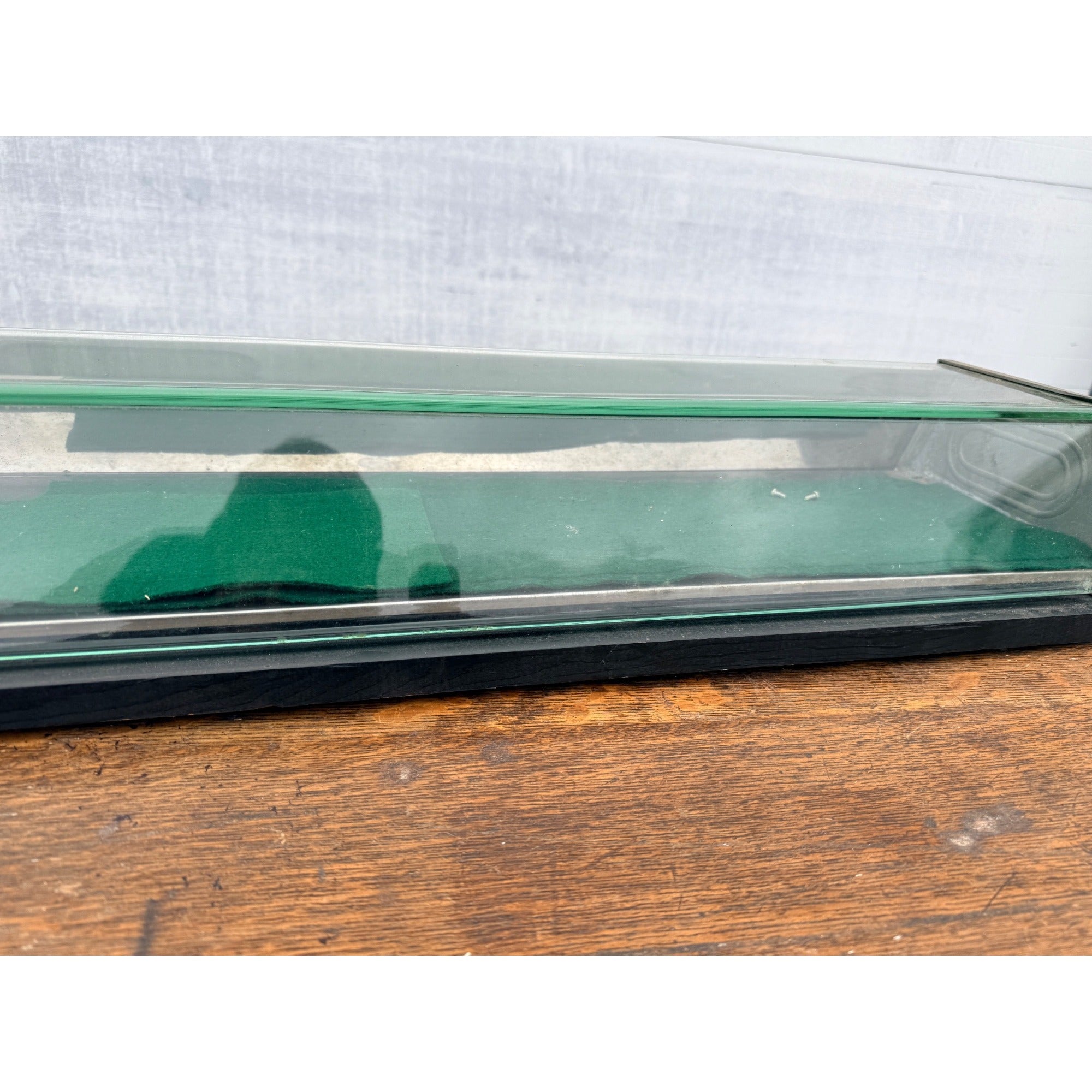 Vintage Glass Countertop Retail Store Display Case