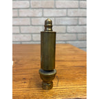 Antique Small Brass Steam Whistle Train Whistle Steam Engine Whistle 4.5"