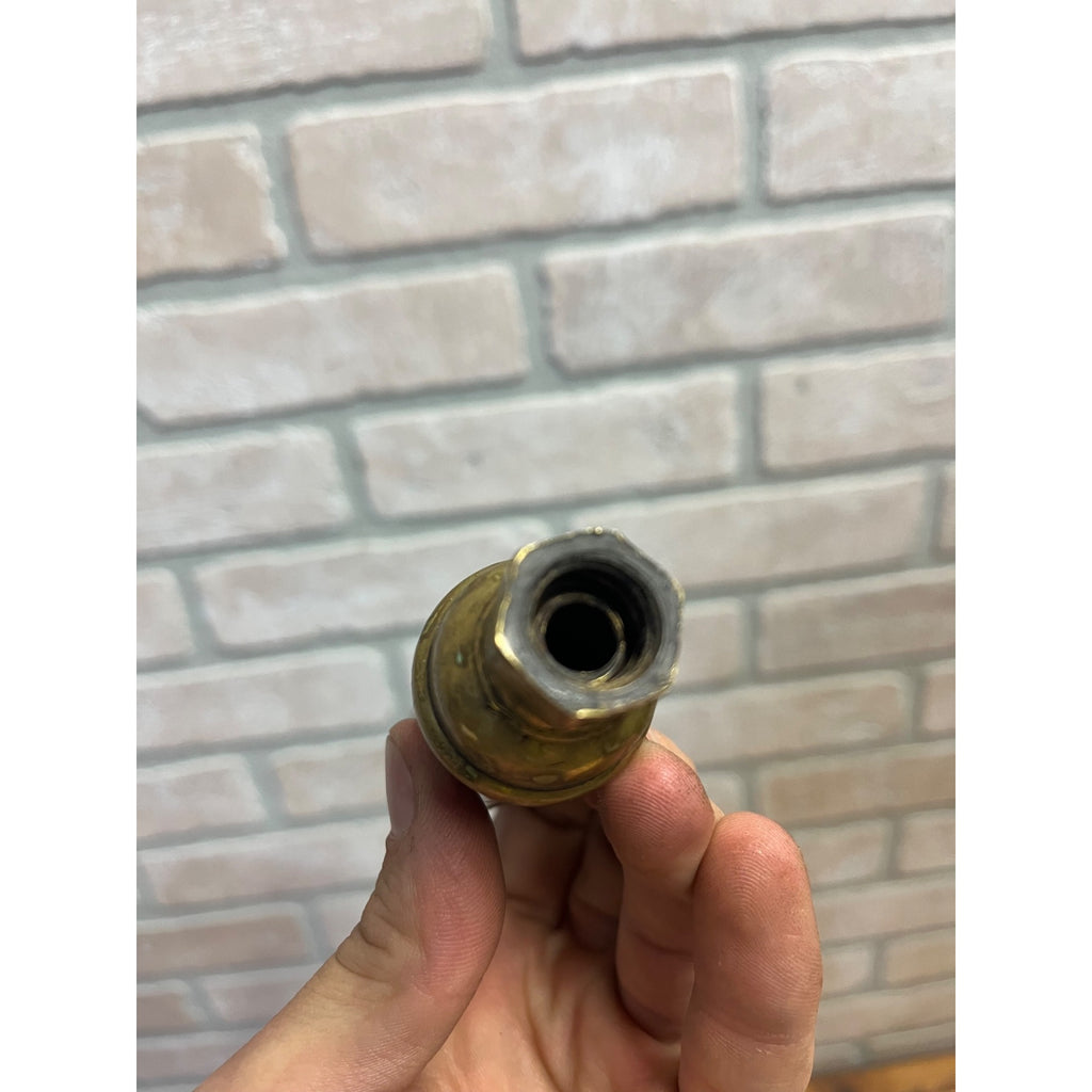 Antique Small Brass Steam Whistle Train Whistle Steam Engine Whistle 4.5"