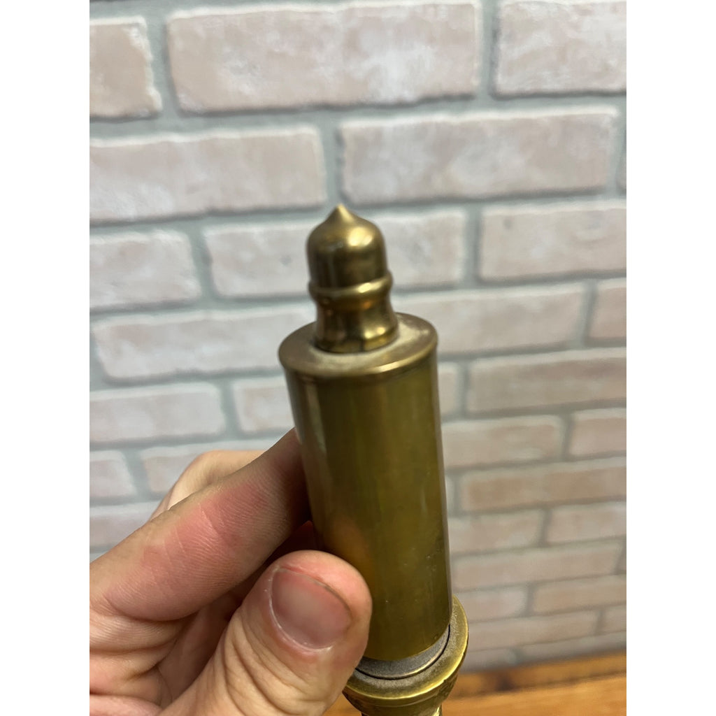 Antique Small Brass Steam Whistle Train Whistle Steam Engine Whistle 4.5"