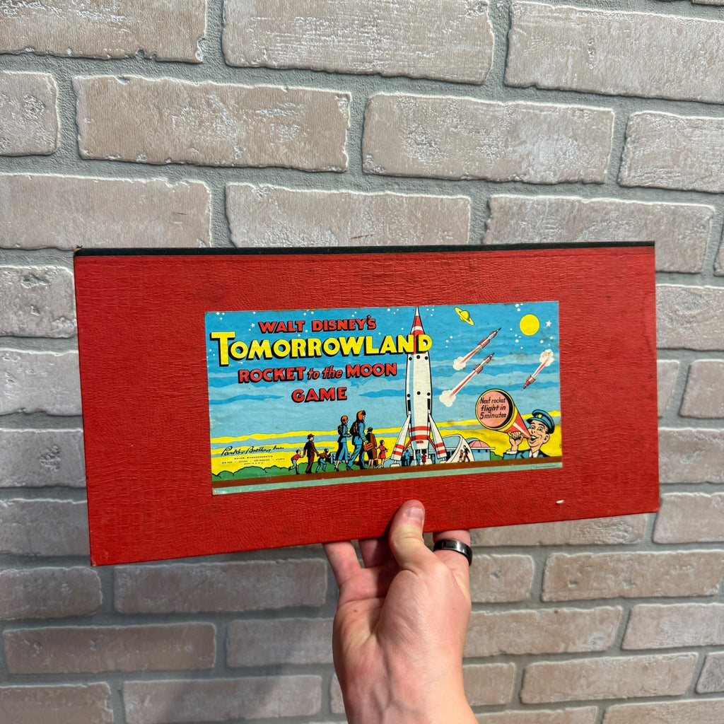 Walt Disney's Tomorrowland: Rocket to the Moon Game Board Only 1958