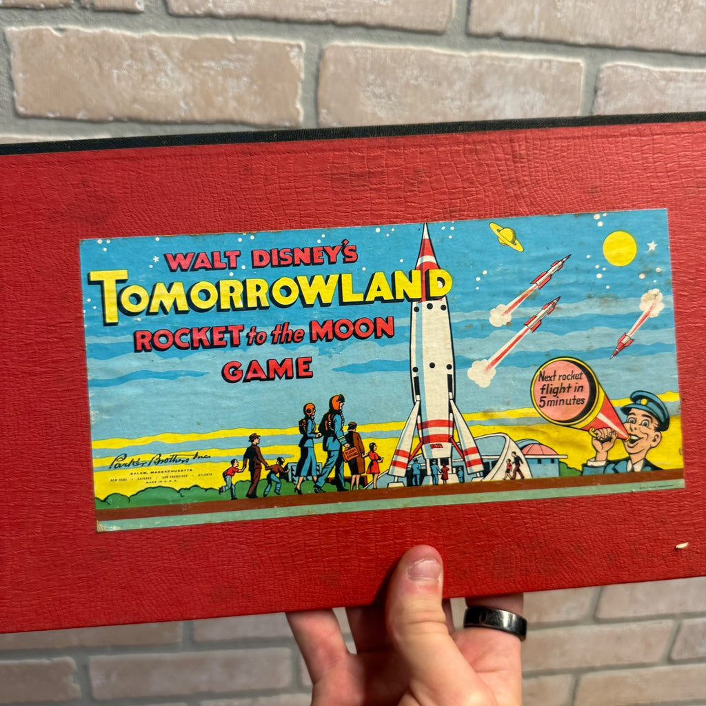 Walt Disney's Tomorrowland: Rocket to the Moon Game Board Only 1958