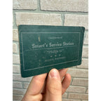 Original Phillips 66 Gasoline WWII Ration Stamp Wallet Benton Wisconsin Advertising