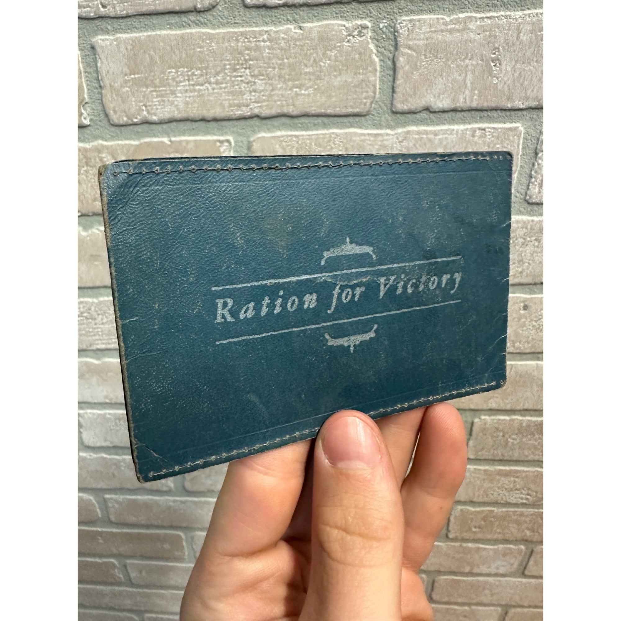 Original Phillips 66 Gasoline WWII Ration Stamp Wallet Benton Wisconsin Advertising