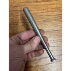 Vintage Baseball Bat Shaped Leatherworking Burnisher Hammer Leather Tool Steel