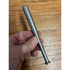 Vintage Baseball Bat Shaped Leatherworking Burnisher Hammer Leather Tool Steel