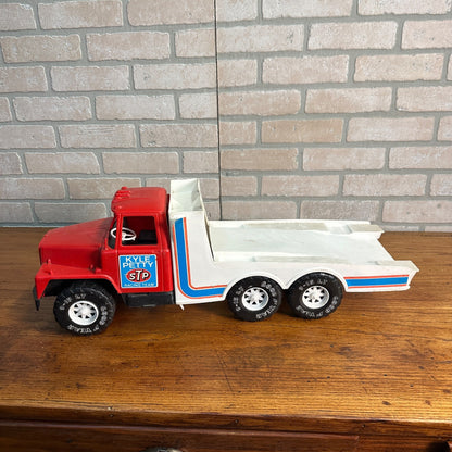 Kyle Petty Racing Race Car Hauler Gay Toys Inc large 25" Long