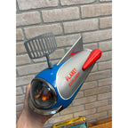 Masudaya MT Modern Toys Japan Tin Battery Op Planet Explorer Space Ship w/ Box