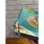 Masudaya MT Modern Toys Japan Tin Battery Op Planet Explorer Space Ship w/ Box