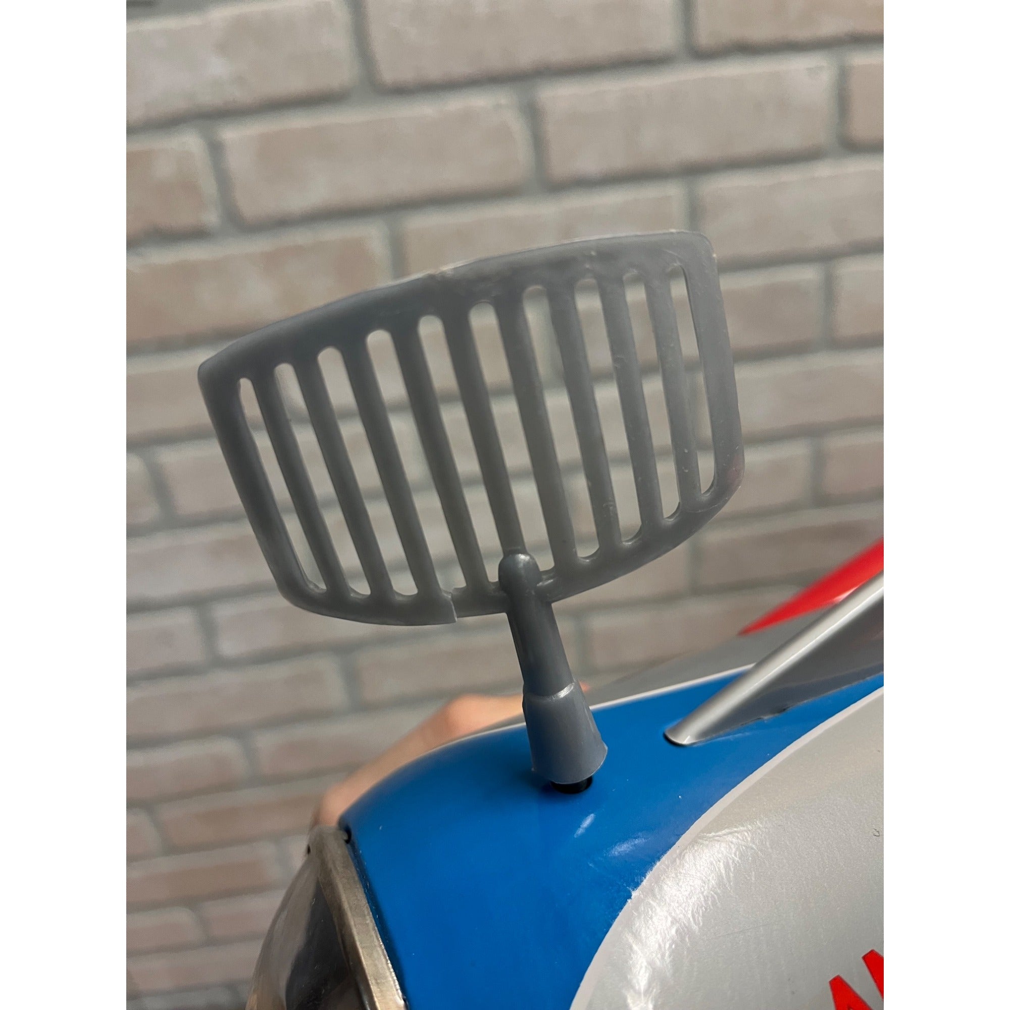 Masudaya MT Modern Toys Japan Tin Battery Op Planet Explorer Space Ship w/ Box