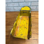 Vintage Buddy L City Dray Pressed Steel Toy Truck 19" Yellow / Green