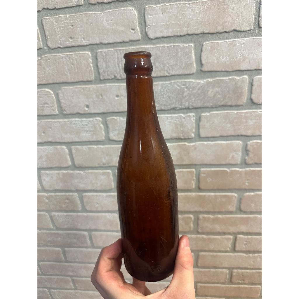 Pre-Pro Cambria Brewing Co. Beer Bottle 12oz Amber Brown Embossed Johnstown PA