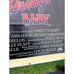 Original Pretty Baby 1978 One Sheet Movie Poster Brooke Shields Keith Carradine