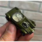 1968 Hot Wheels Redline Beatnik Bandit in Olive w/ White Interior - MINTY