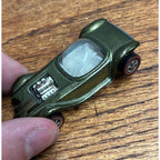 1968 Hot Wheels Redline Beatnik Bandit in Olive w/ White Interior - MINTY