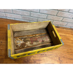 Vintage Wooden Soda Crate Pepsi-Cola Bottle Carrier Wood Box - Great Condition
