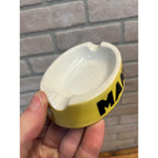 Vintage Manoli Cigarettes Advertising Ceramic Ashtray