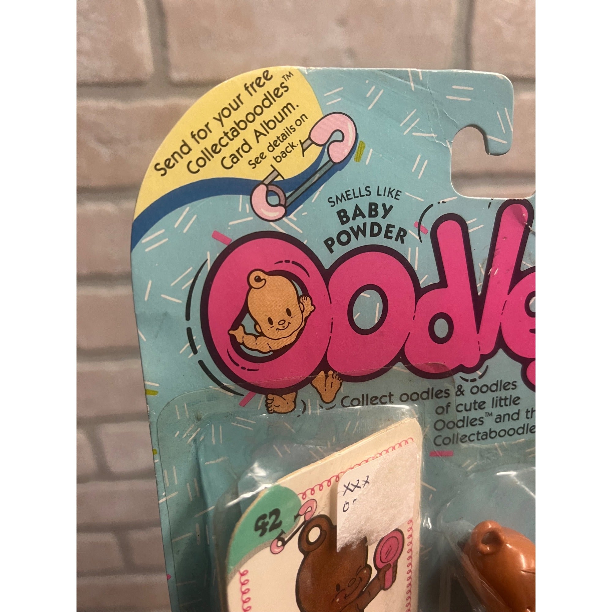 Vintage 1986 Oodles Collectible Doll LJN Toys New Old Stock Curly Q'Oodle NOS