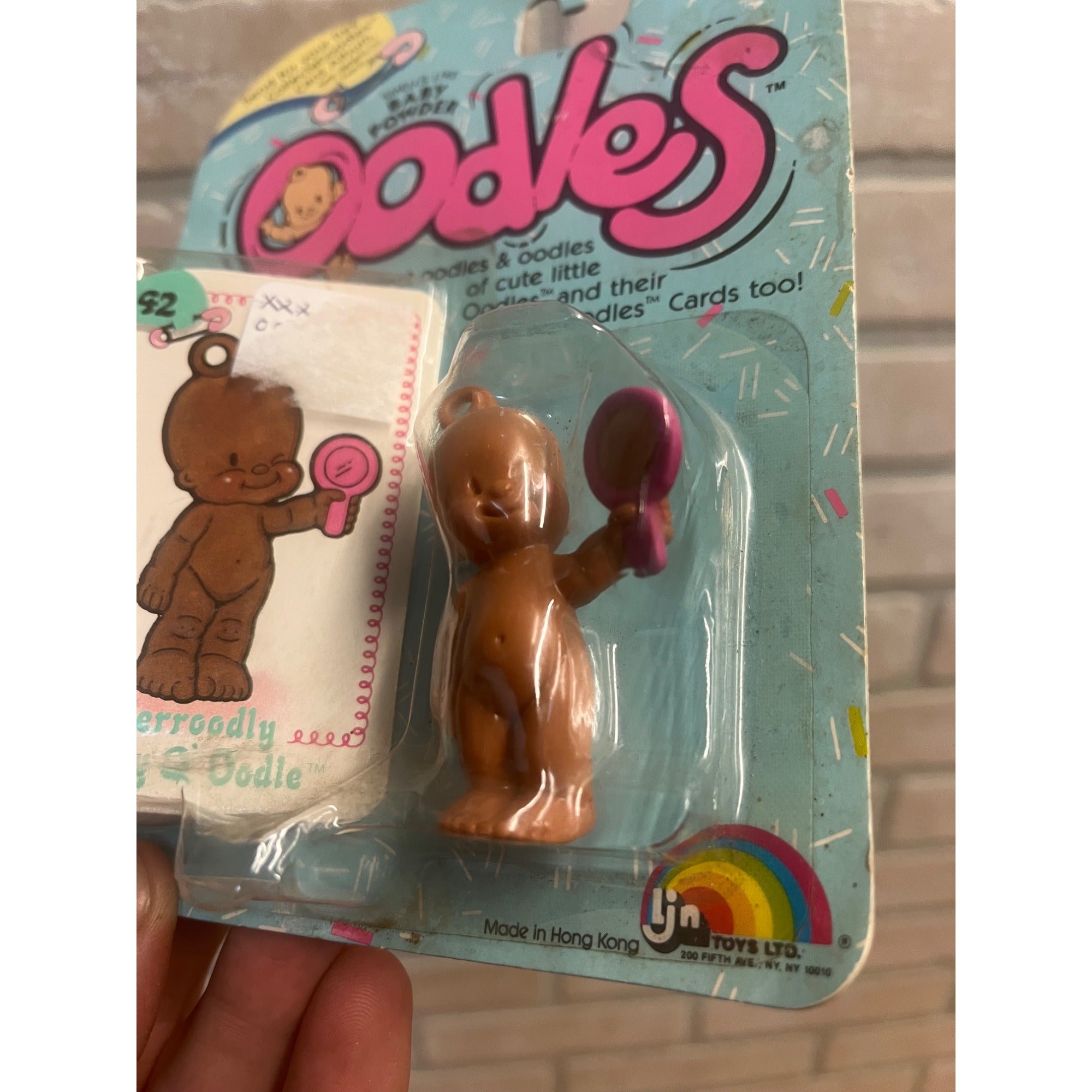 Vintage 1986 Oodles Collectible Doll LJN Toys New Old Stock Curly Q'Oodle NOS