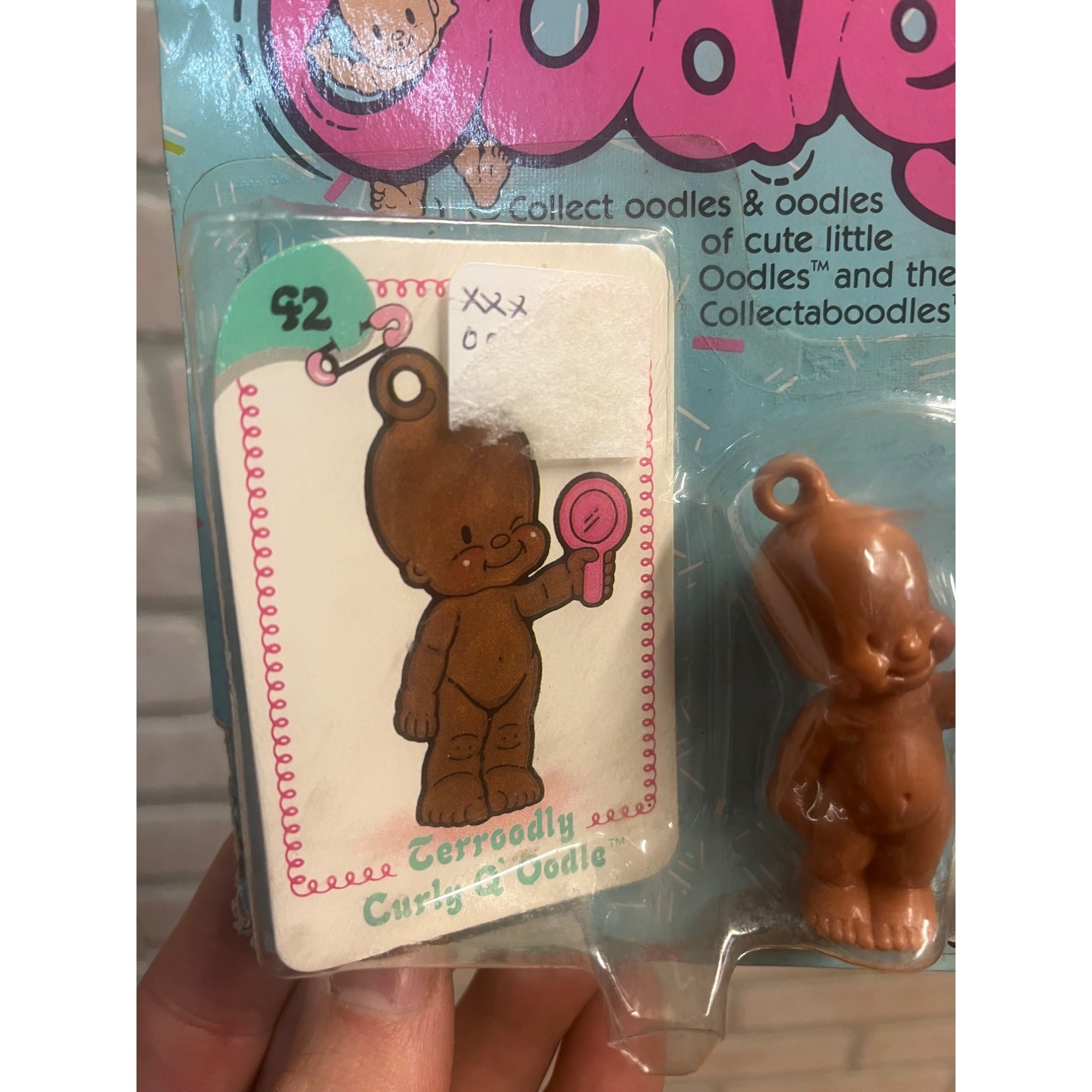 Vintage 1986 Oodles Collectible Doll LJN Toys New Old Stock Curly Q'Oodle NOS