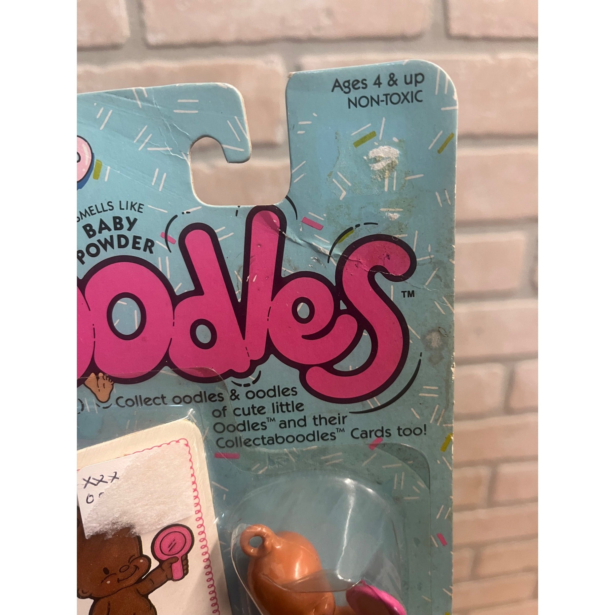 Vintage 1986 Oodles Collectible Doll LJN Toys New Old Stock Curly Q'Oodle NOS