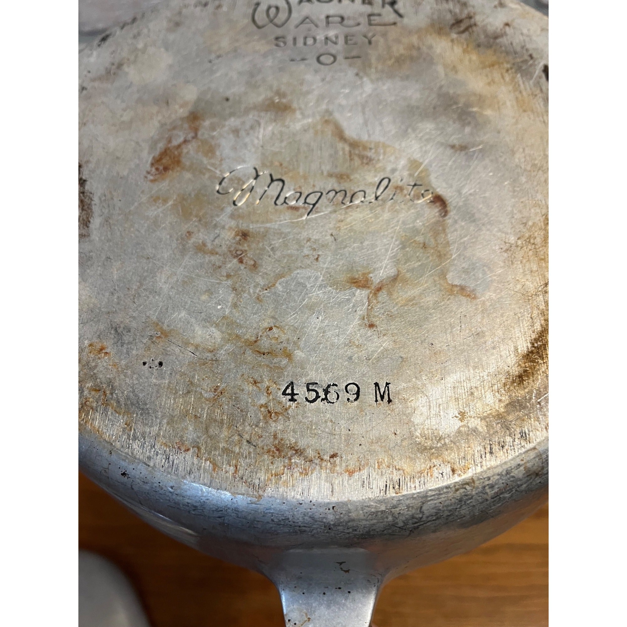 Vintage Magnalite Wagner Ware Chicken Deep Frying Pan Skillet 4569M Aluminum