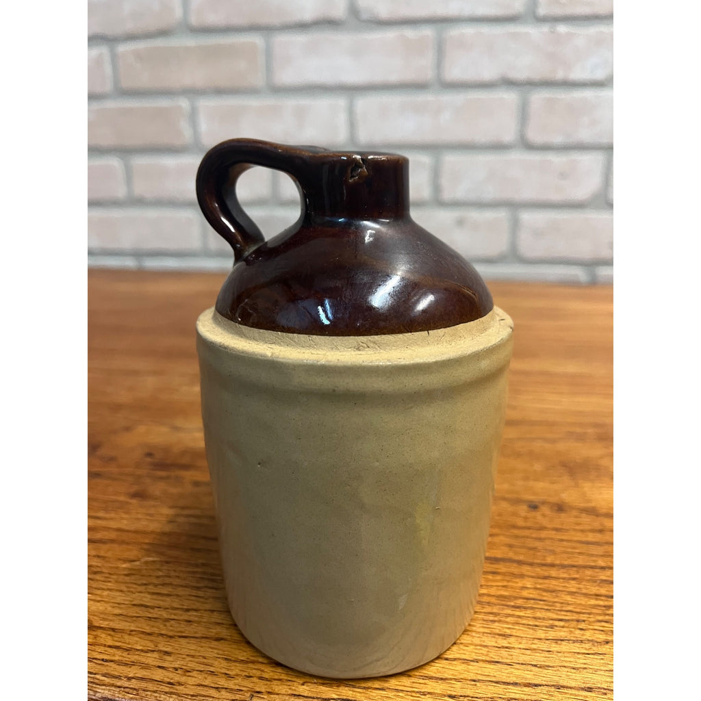 Vintage University of Wisconsin Oshkosh College Stoneware Jug
