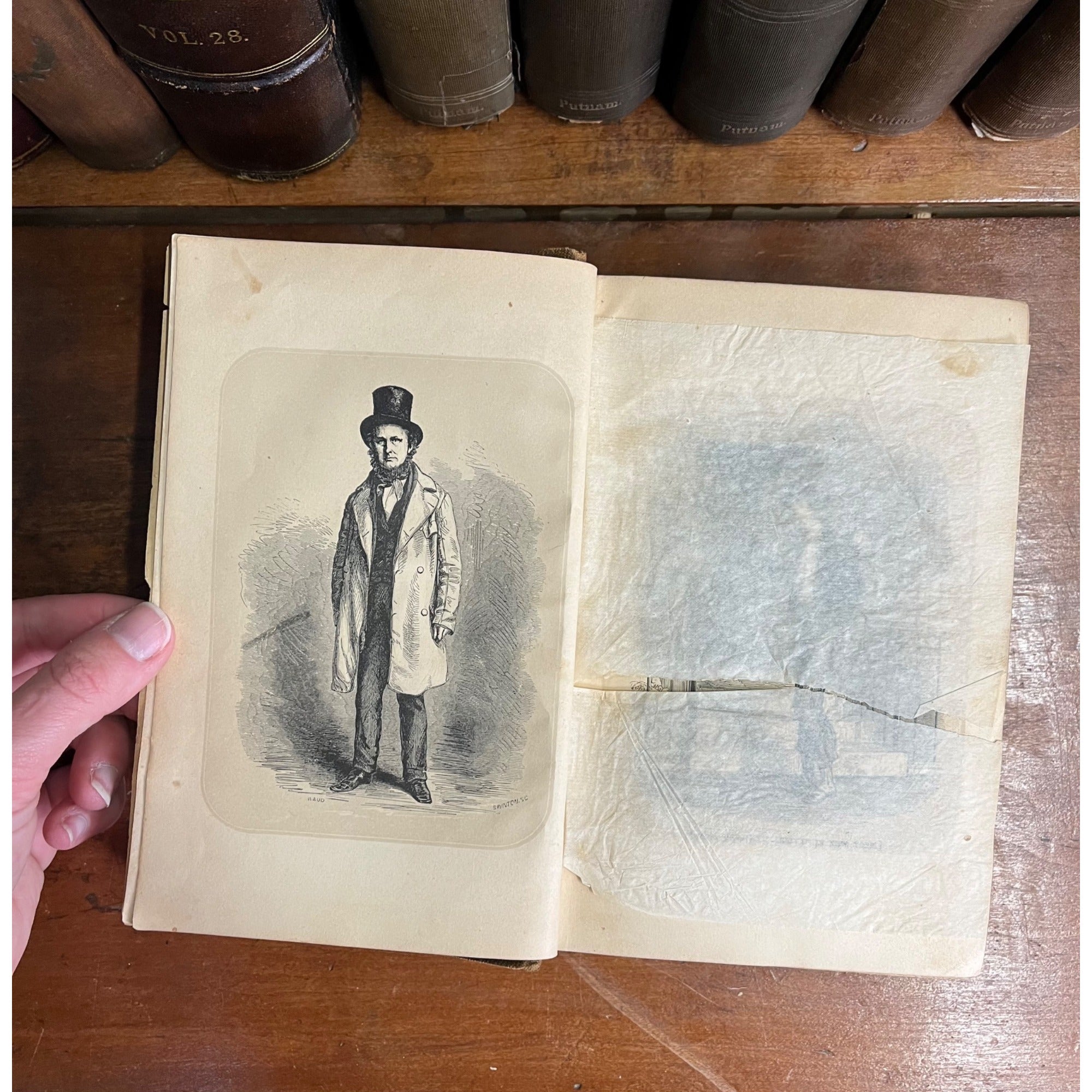 THE LIFE OF HORACE GREELEY BY J. PARTON NEW YORK TIMES 1855 VG+ HB 1ST EDITION