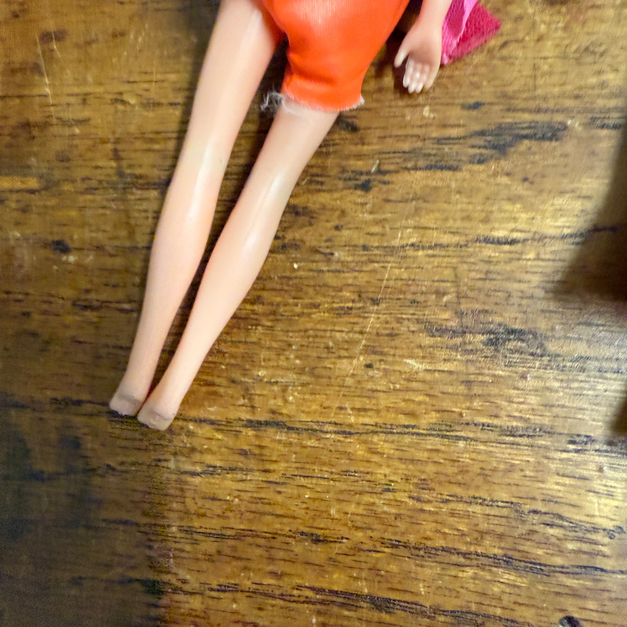 (2) Vintage 1970s Mattel Rock Flowers Dolls