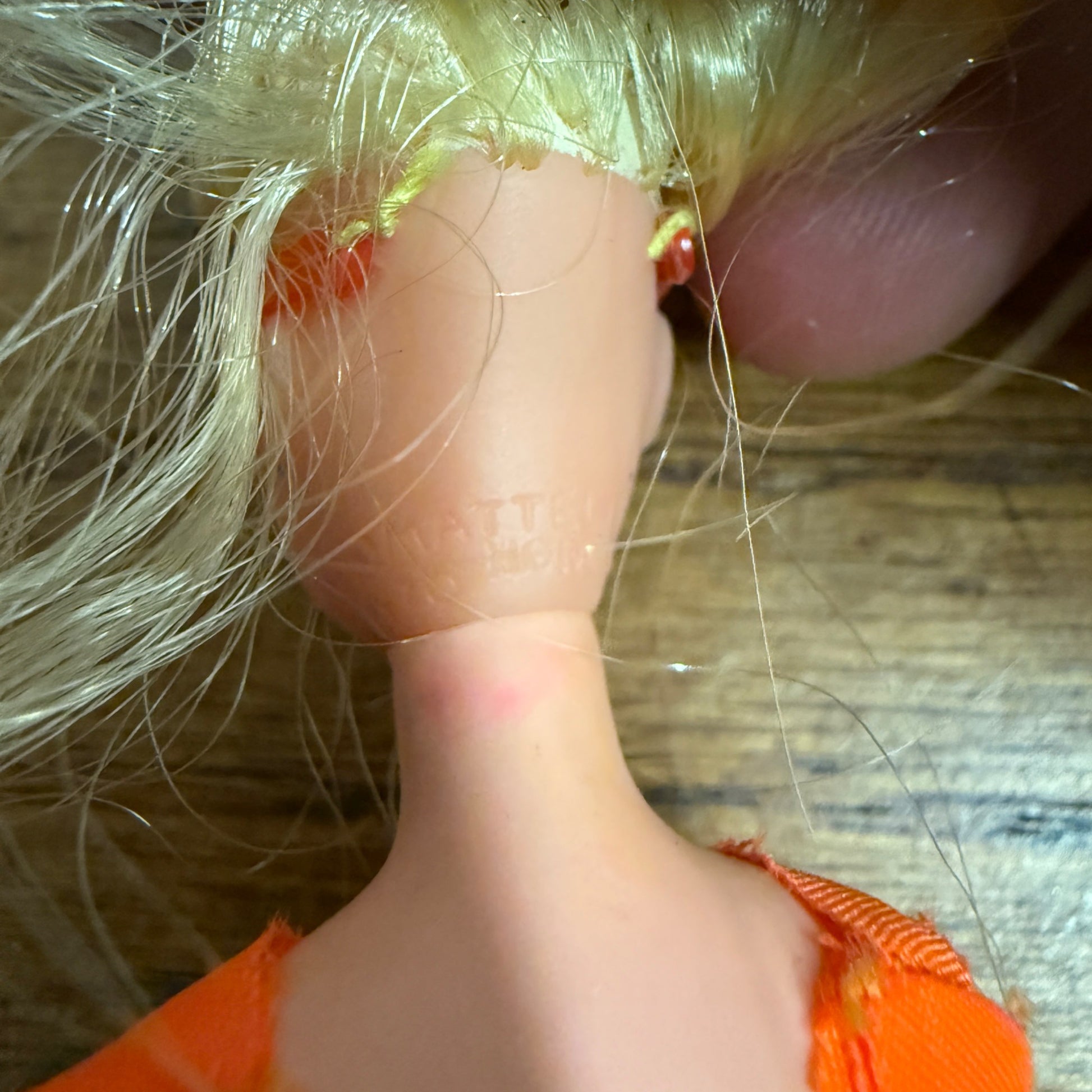 (2) Vintage 1970s Mattel Rock Flowers Dolls