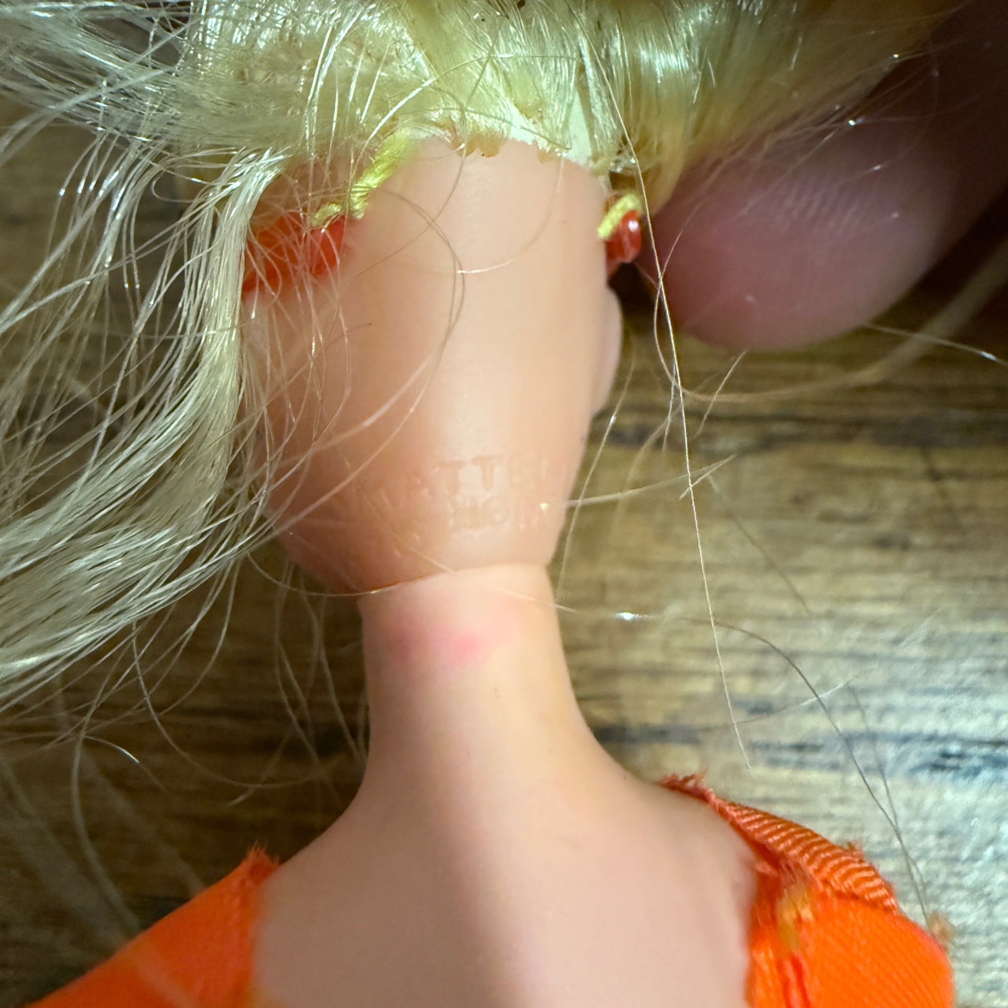 (2) Vintage 1970s Mattel Rock Flowers Dolls