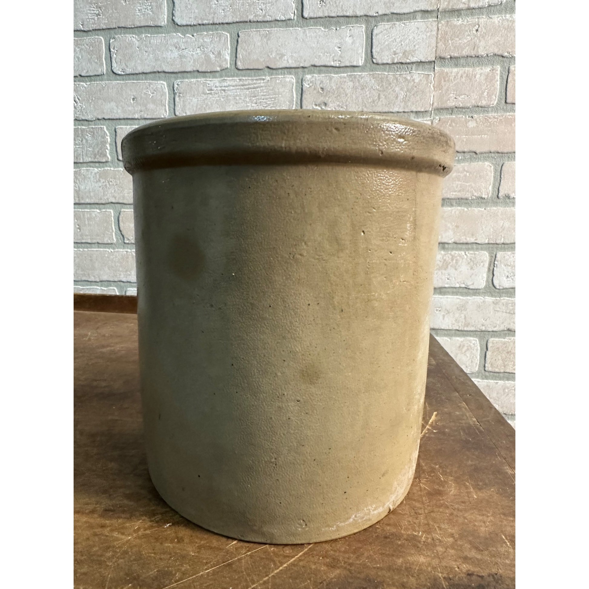 RARE Antique Red Wing Bottom Signed Salt Glazed One Gallon Stoneware Crock