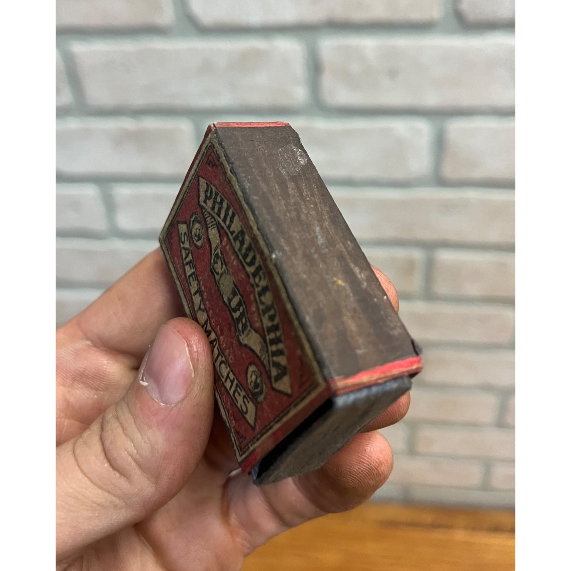 Vintage Philadelphia Club Safety Match Box - Empty - The Diamond Match Company