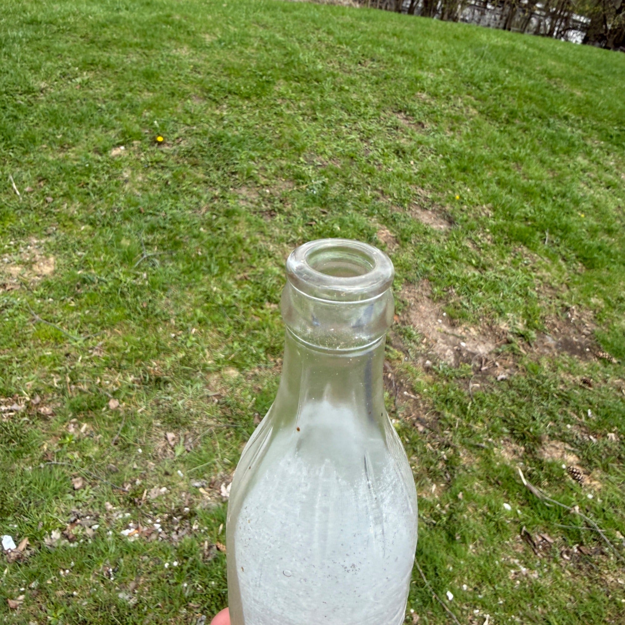 Antique 1910s George Ritter Cedarburg Wis Soda Bottle Embossed 7-1/2 Oz