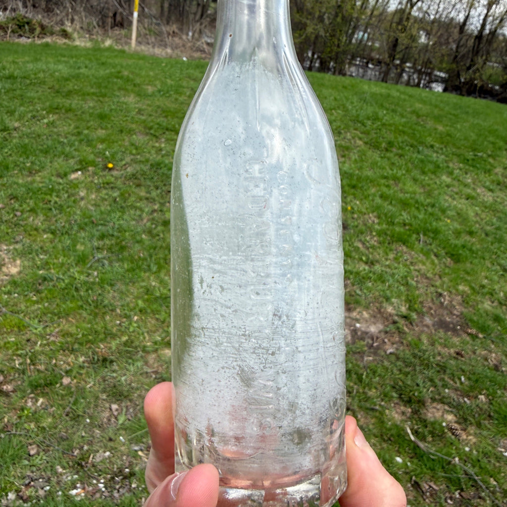 Antique 1910s George Ritter Cedarburg Wis Soda Bottle Embossed 7-1/2 Oz