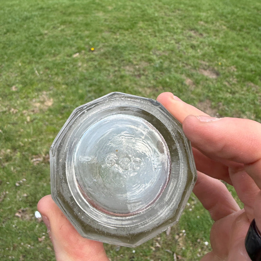 Antique 1910s George Ritter Cedarburg Wis Soda Bottle Embossed 7-1/2 Oz